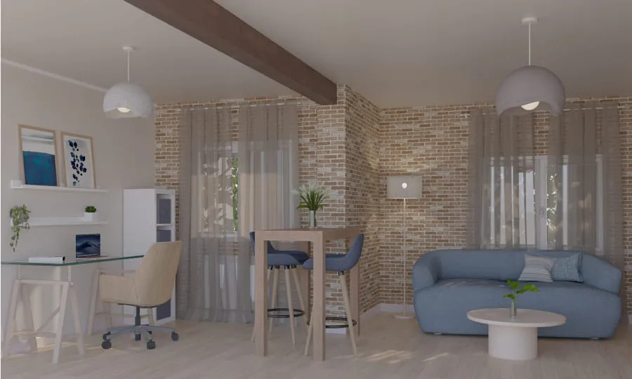 decoracion-apartamento-de-montana-salon-estudio