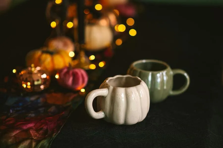 decoracion-de-otono-calabazas-led-tazas